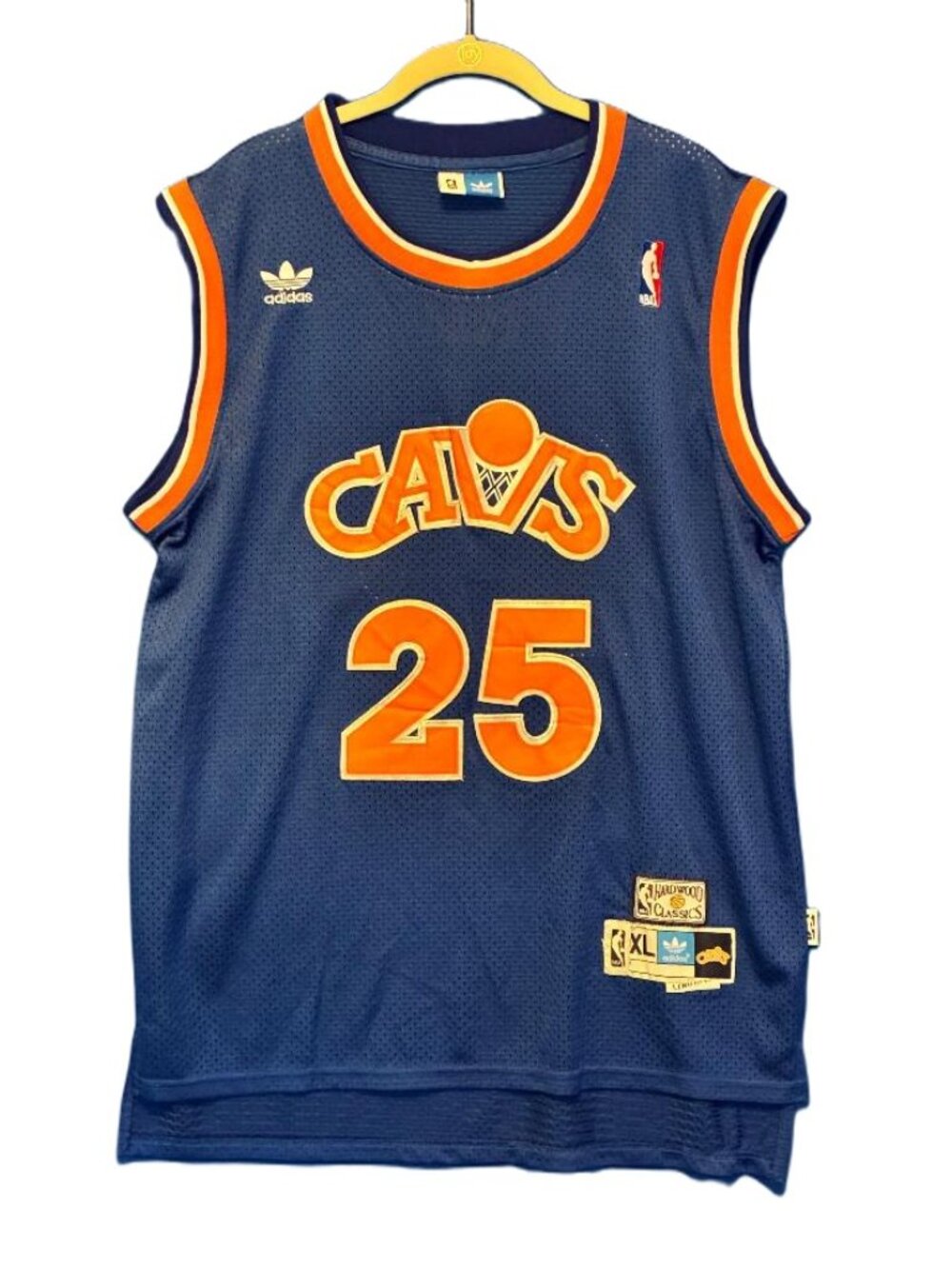 Adidas Cleveland Cavaliers Mark Price #25 Hardwood Classics Jersey Blue XL
